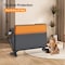 Edendirect 1500W Electric Tower Ceramic Heater, Black, Tip-Over Protection, Remote Control NCA1-4.5-PRO FABRIC B - alternate 9